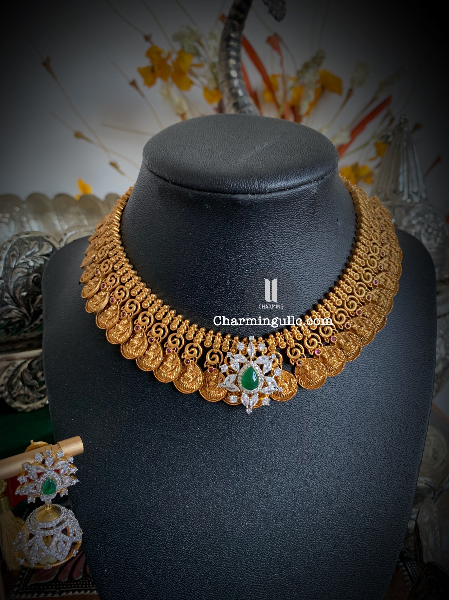 Lakshmi kasu choker