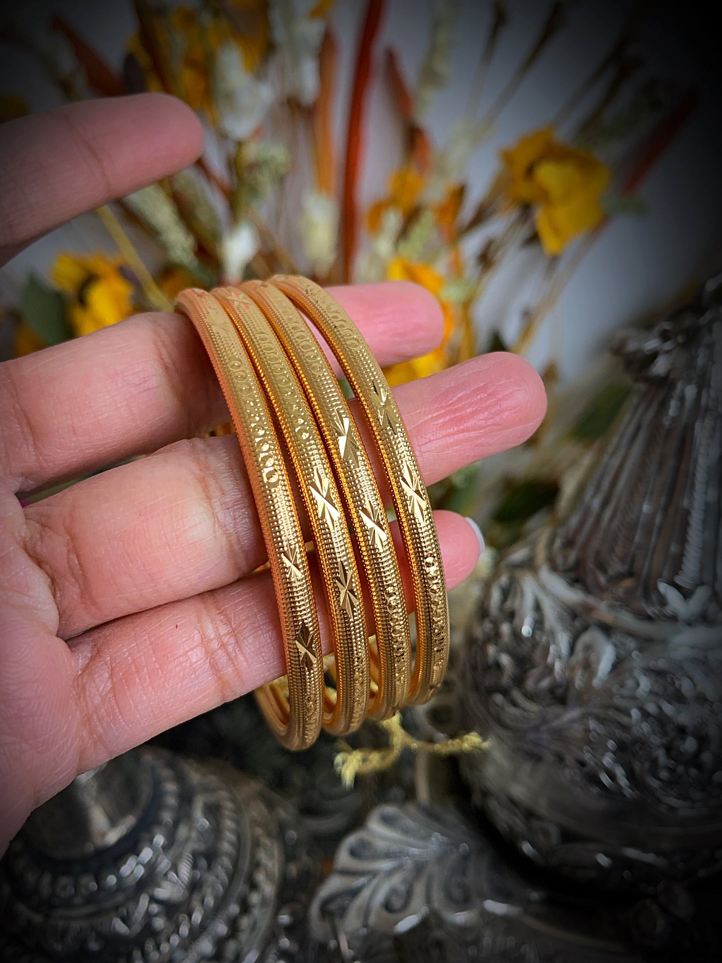 Varsha bangles 4 piece 2.6,2.4