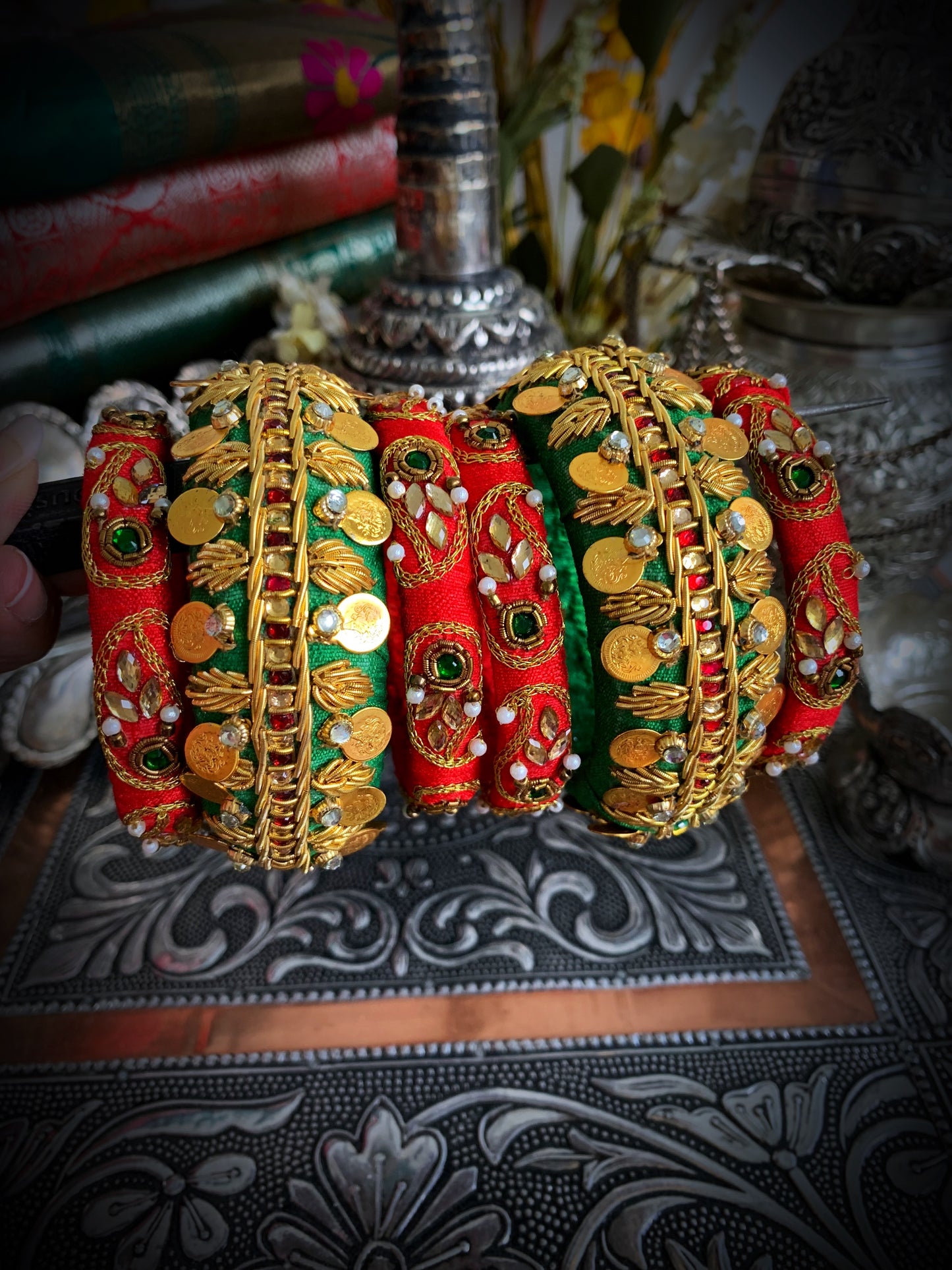 Festive Glam Bangles size 2.4,2.6