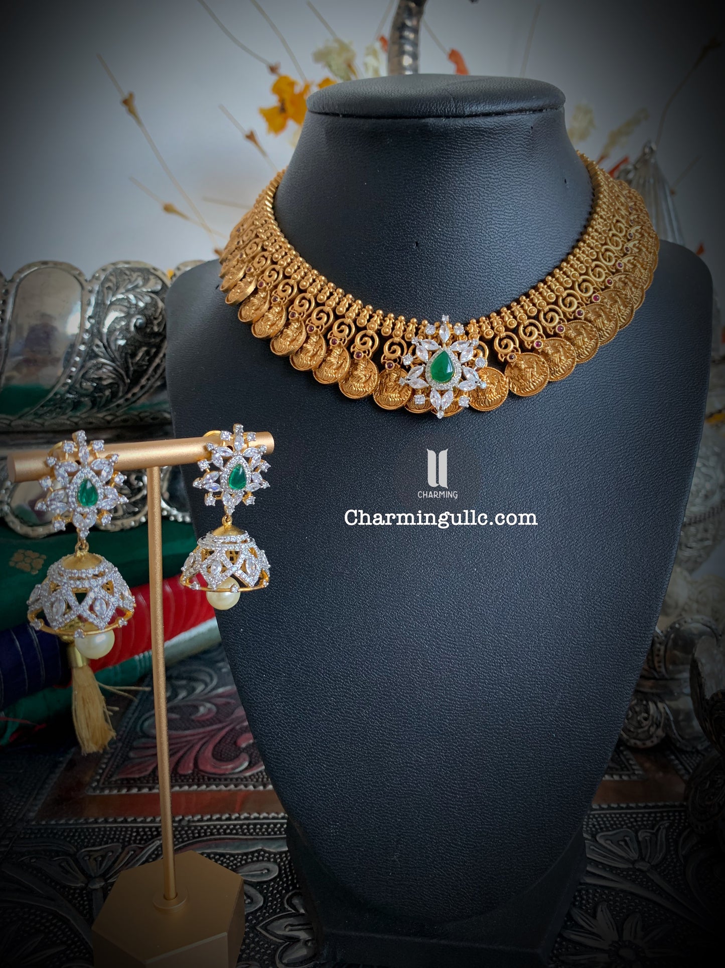 Lakshmi kasu choker