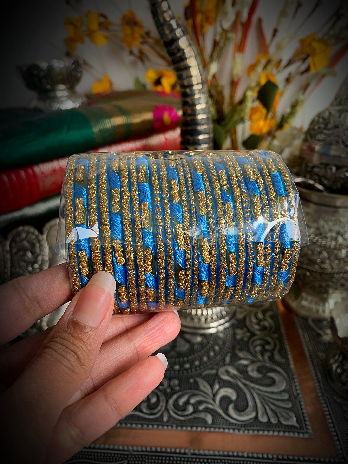 Sky glam Bangles - 24piece - size 2.4