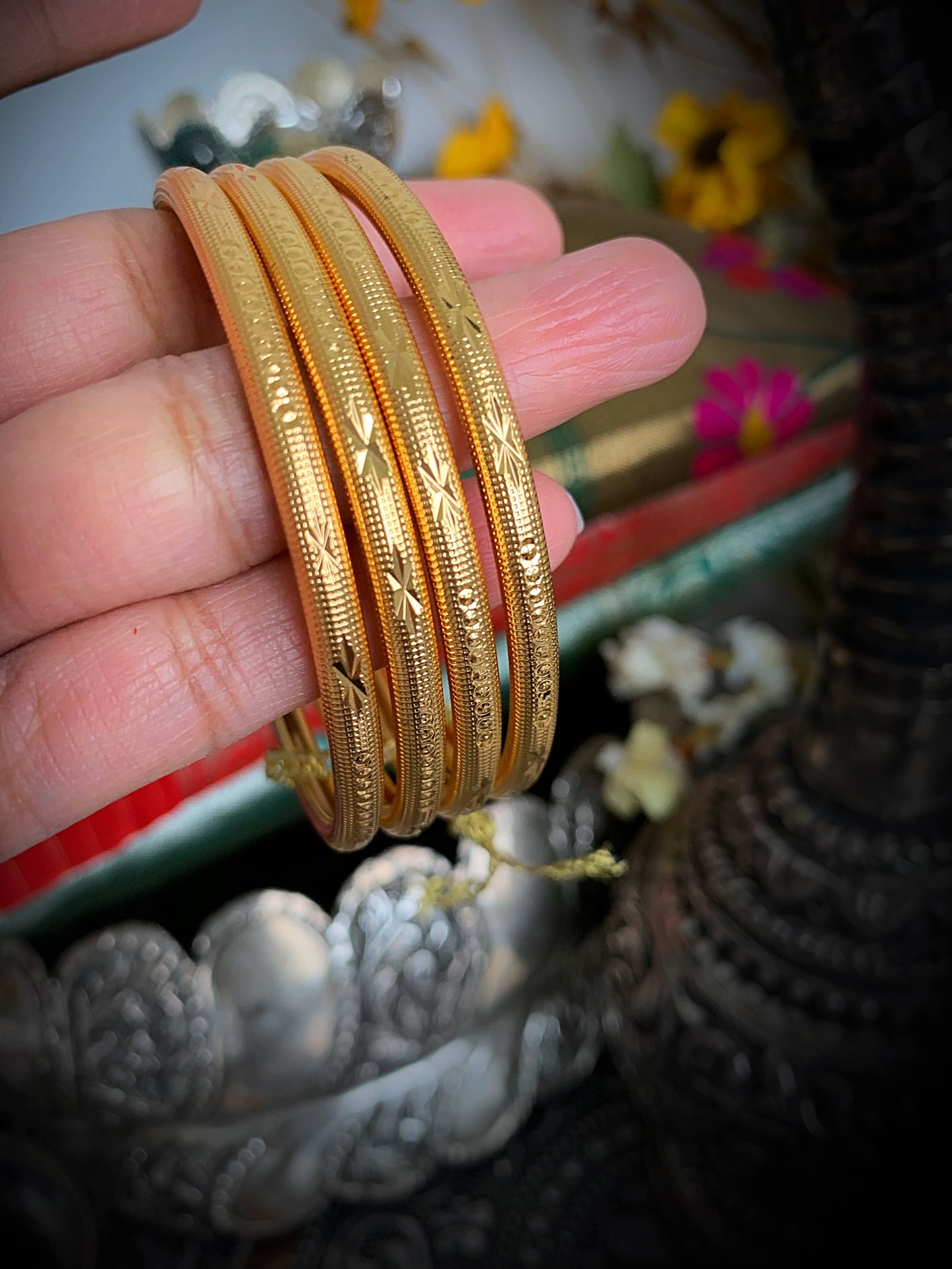 Varsha bangles 4 piece 2.6,2.4