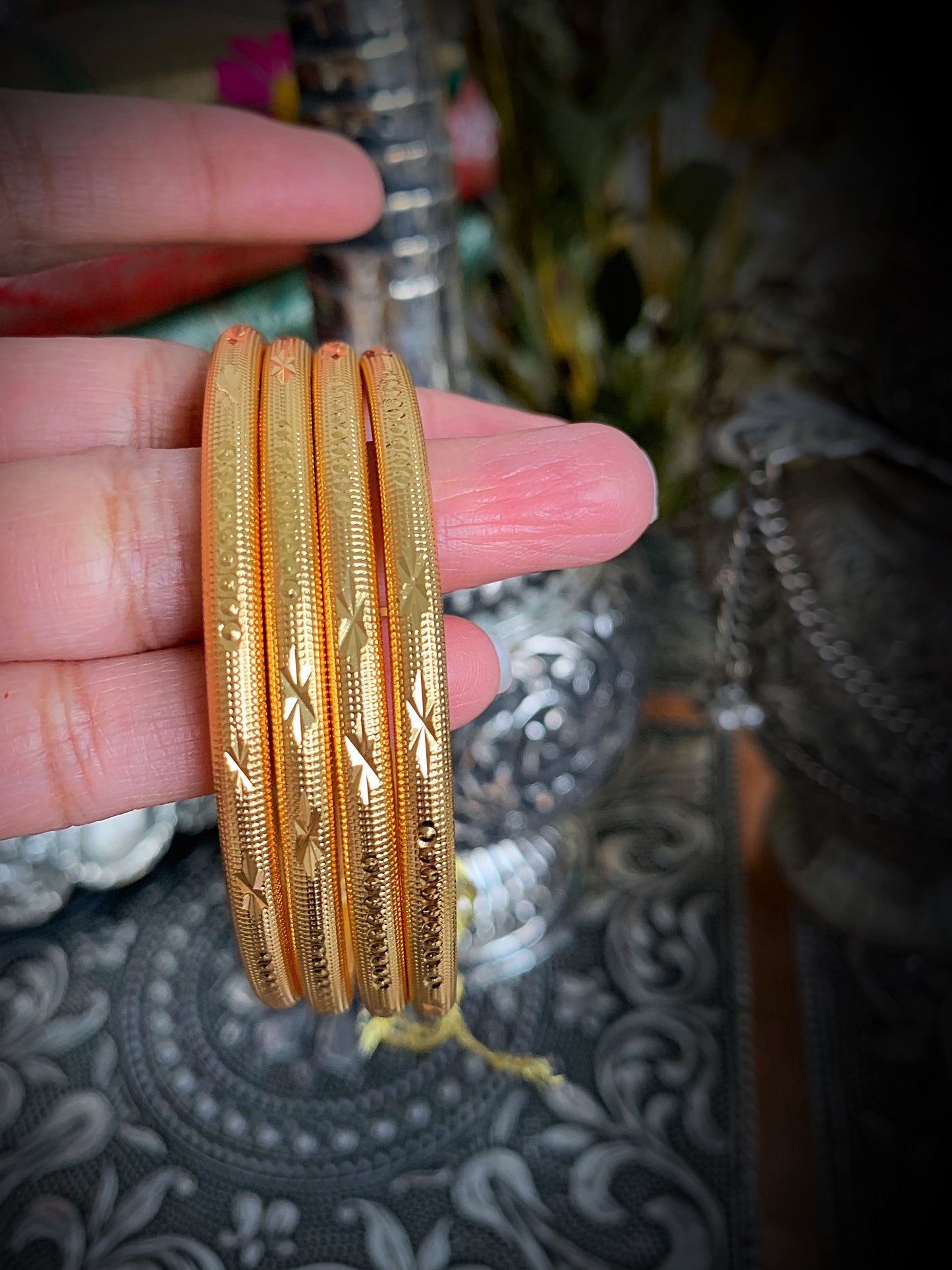 Varsha bangles 4 piece 2.6,2.4