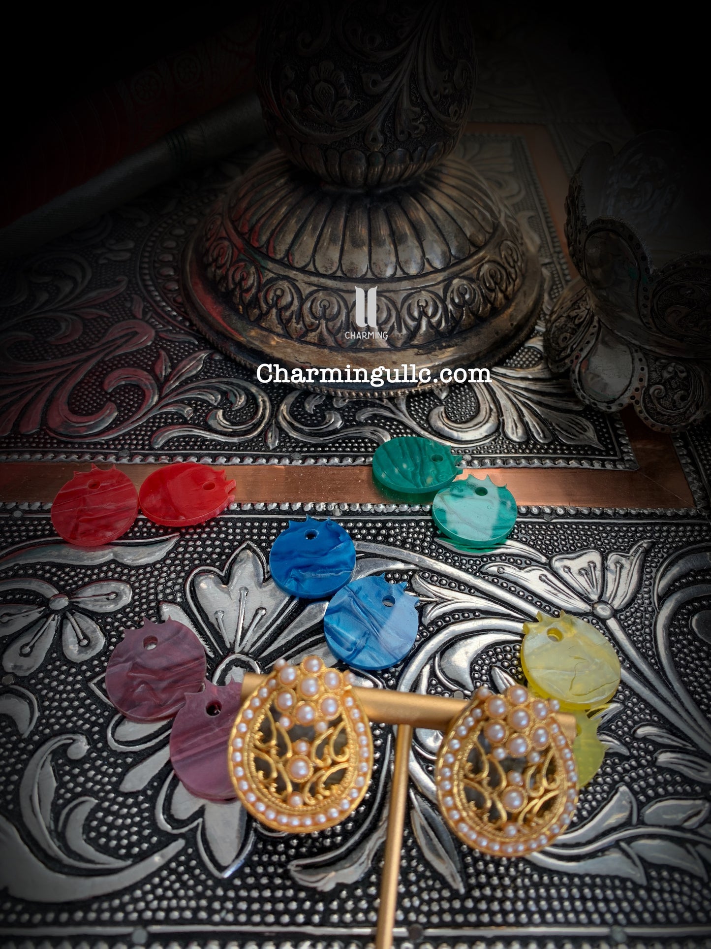 Viviana 6 colors Changable studs