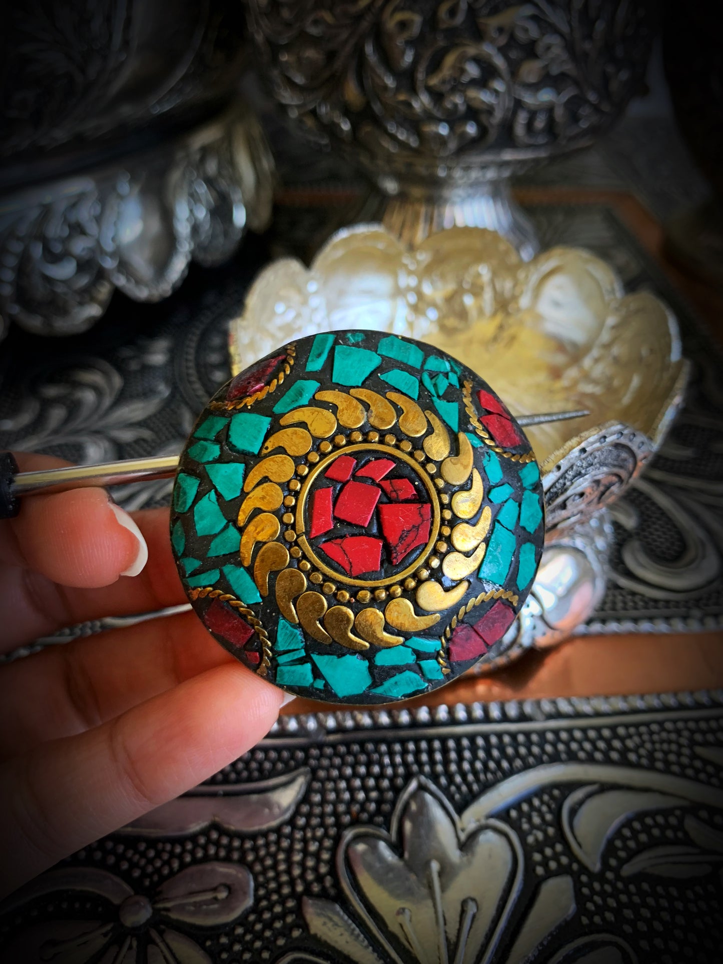 Tibetian Sweater Brooches