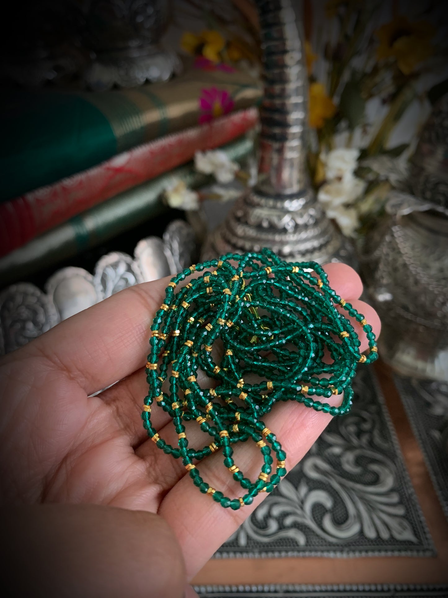 Chinmayi Beaded strands