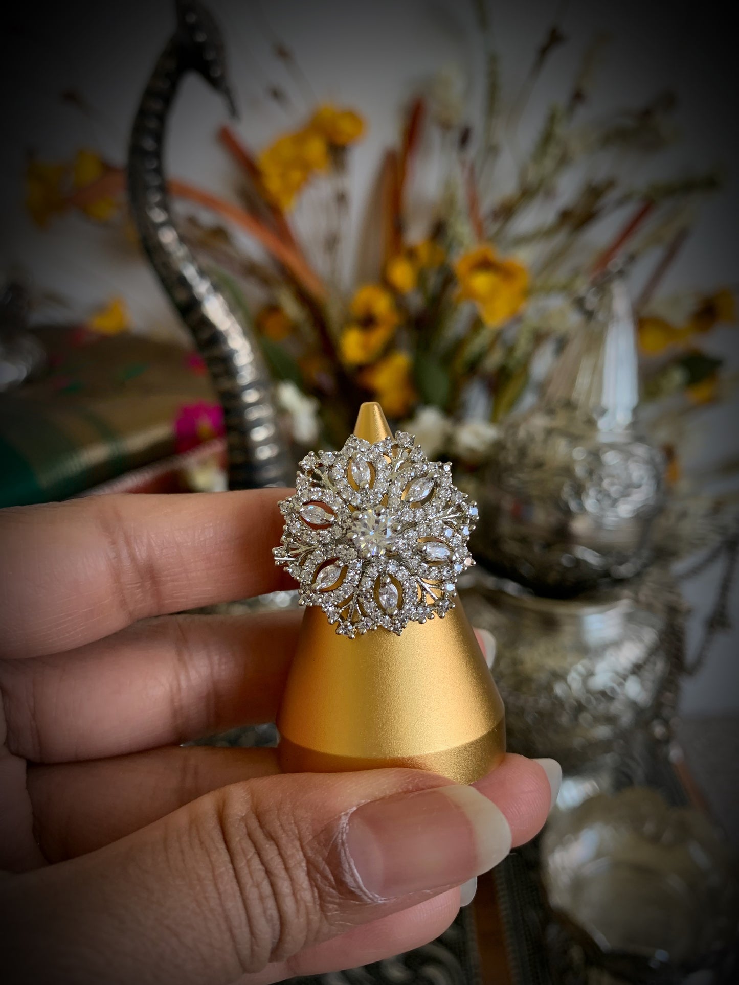Kate Adjustable Cocktail Ring