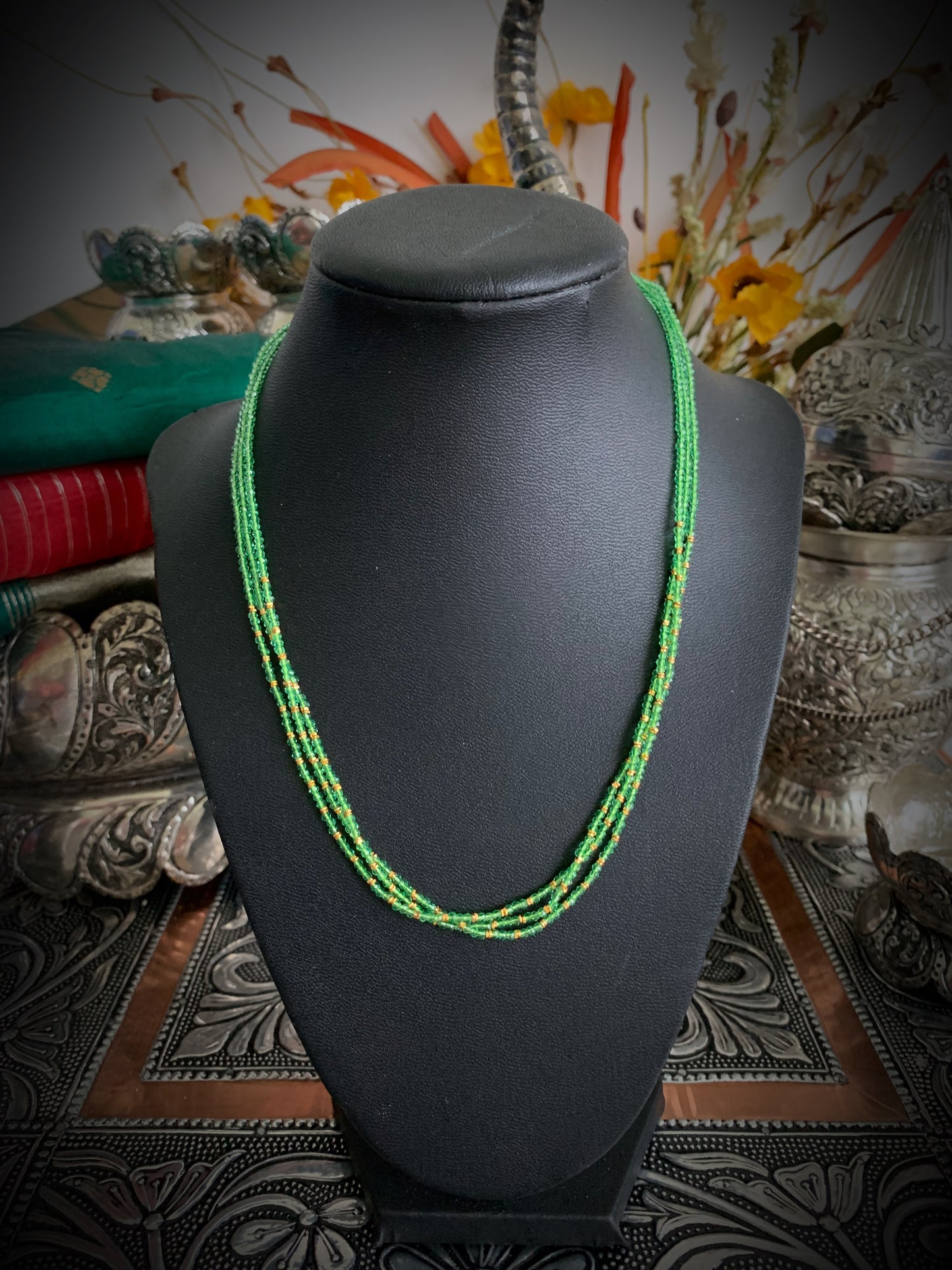 Chinmayi Beaded strands