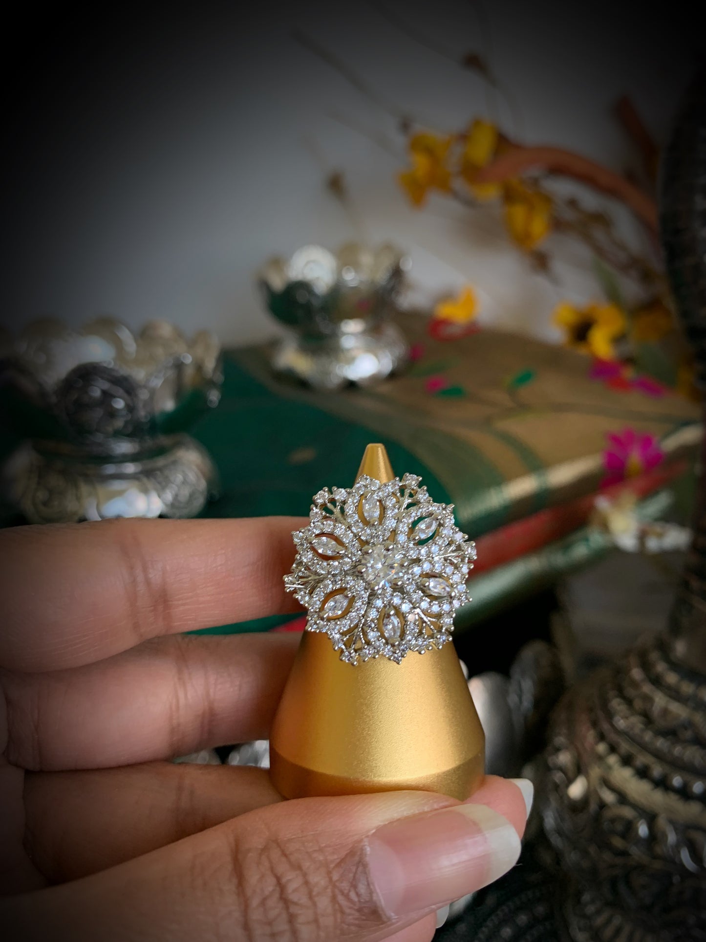 Kate Adjustable Cocktail Ring