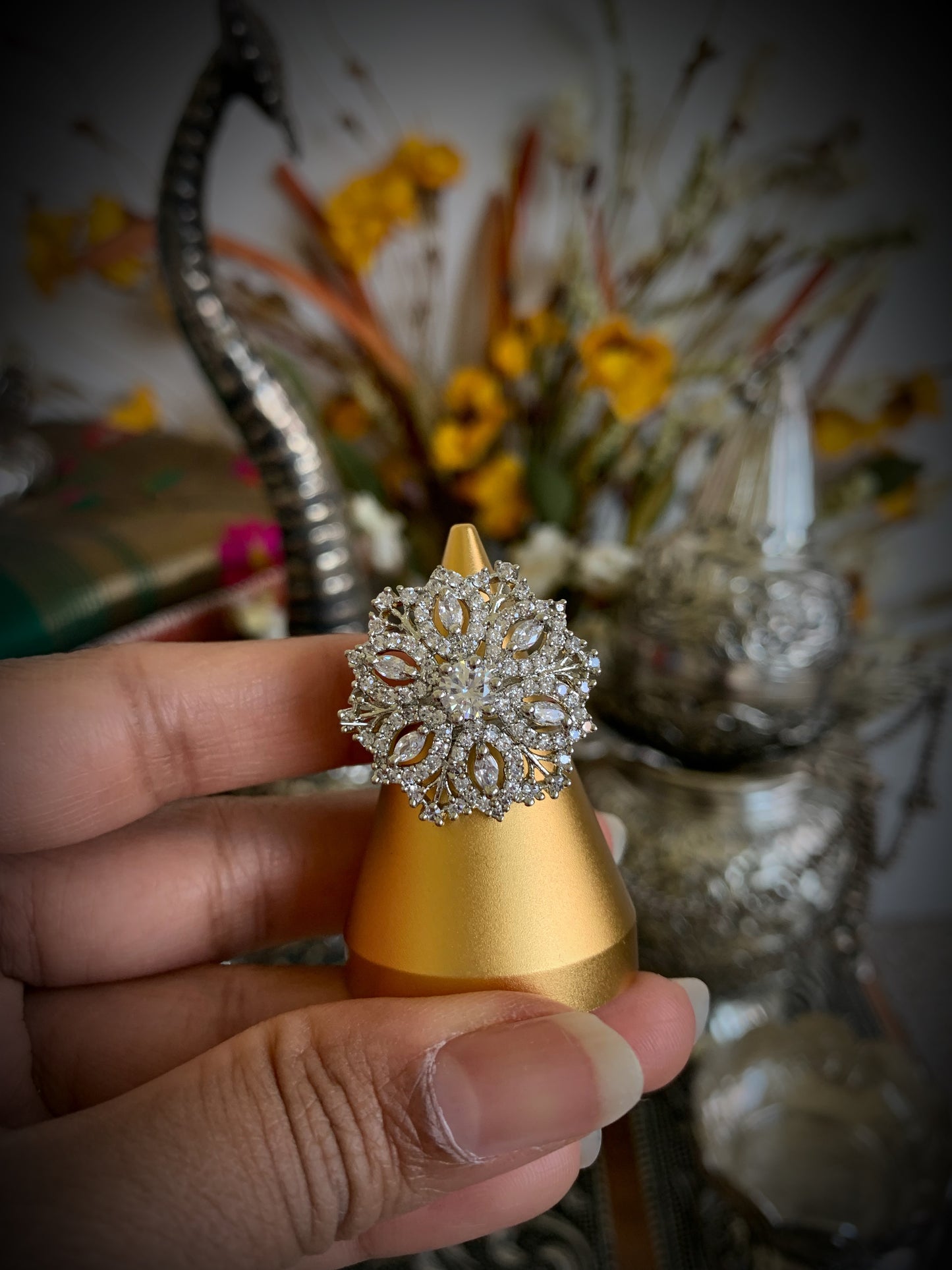 Kate Adjustable Cocktail Ring