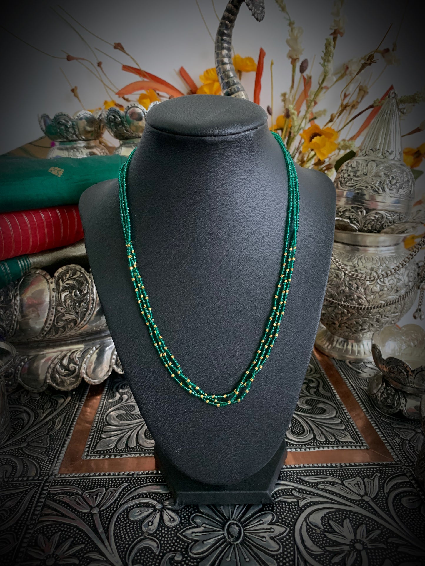 Chinmayi Beaded strands
