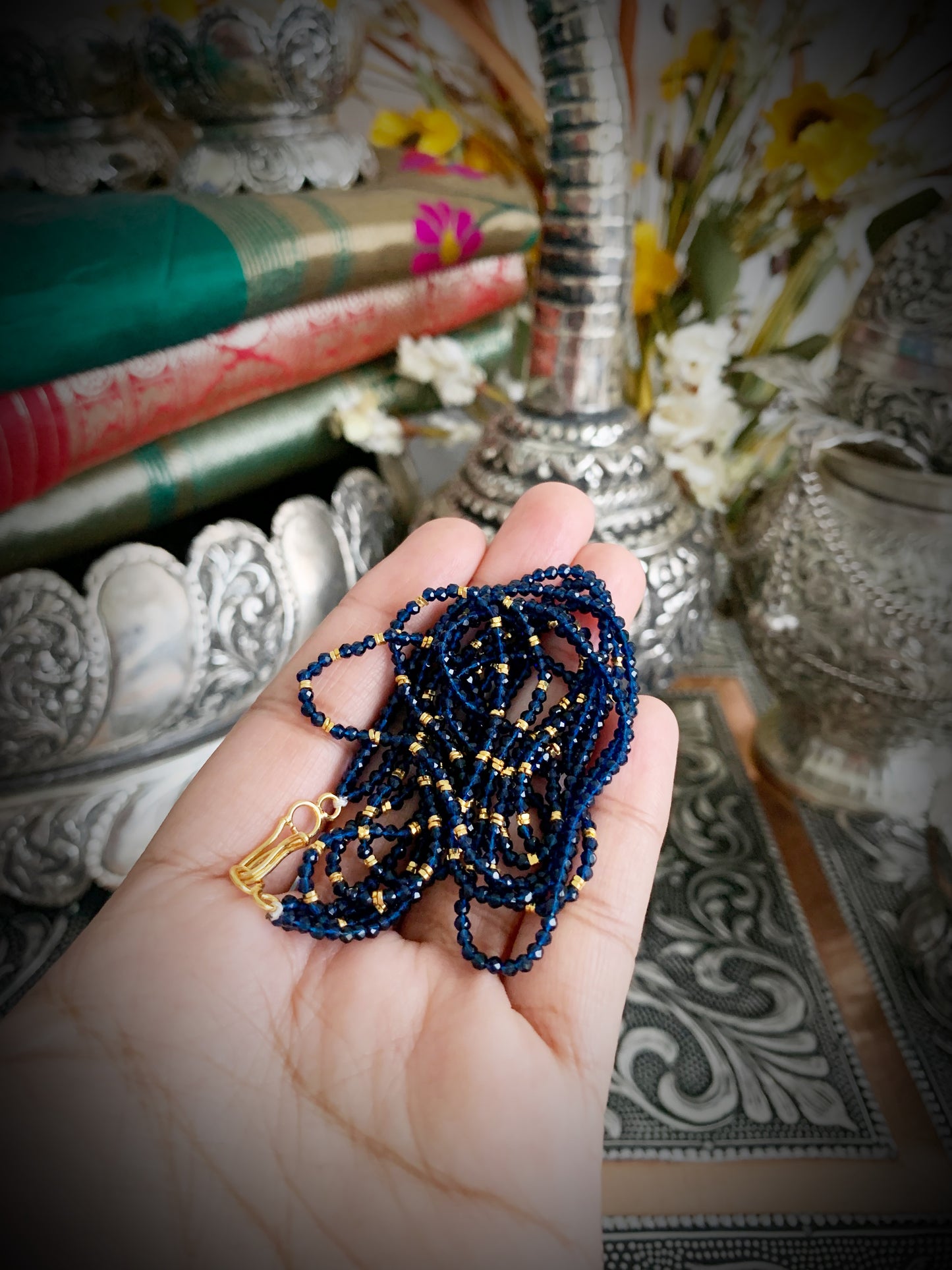 Chinmayi Beaded strands