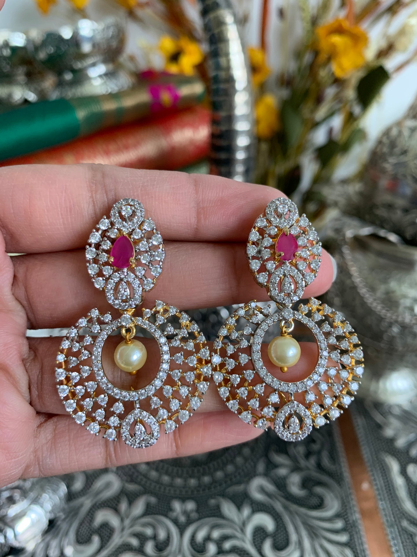 4 in 1 detachable Jhumka