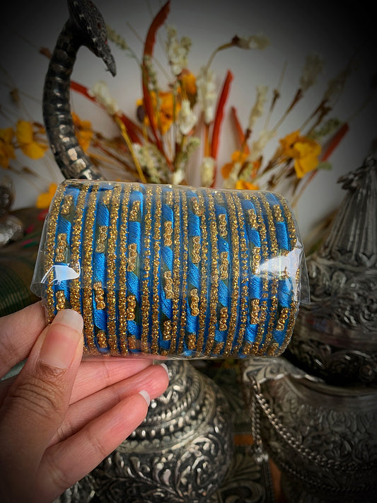 Sky glam Bangles - 24piece - size 2.4
